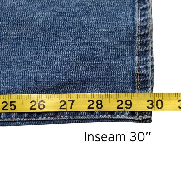 Levis 712 Slim Straight Leg Jeans Size 29 - Picture 13 of 16